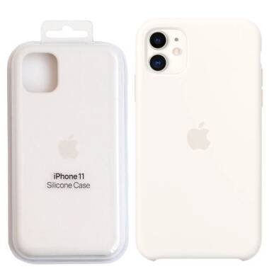 Etui do iPhone 11 Apple Silicone Case - białe