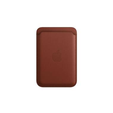 Apple skórzany portfel z MagSafe FindMy - umber