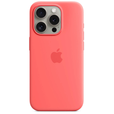 Etui do iPhone 15 Pro Apple Silicone MagSafe - Guava 